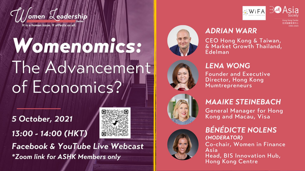 Womenomics – The Advancement of the Economics - October 5